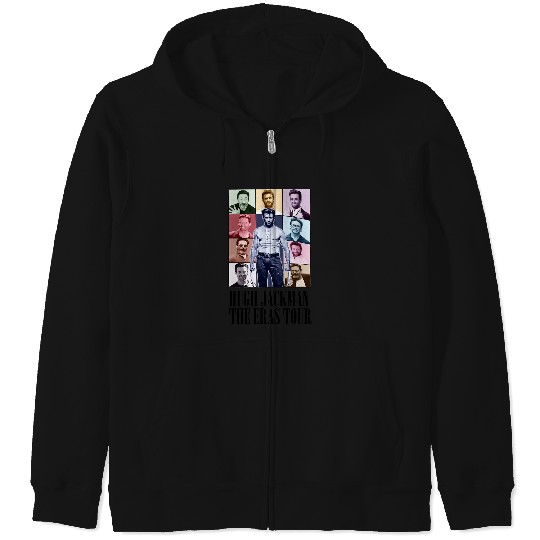 Discover Hugh Jackman the Eras Tour TShirt Zip Hoodies