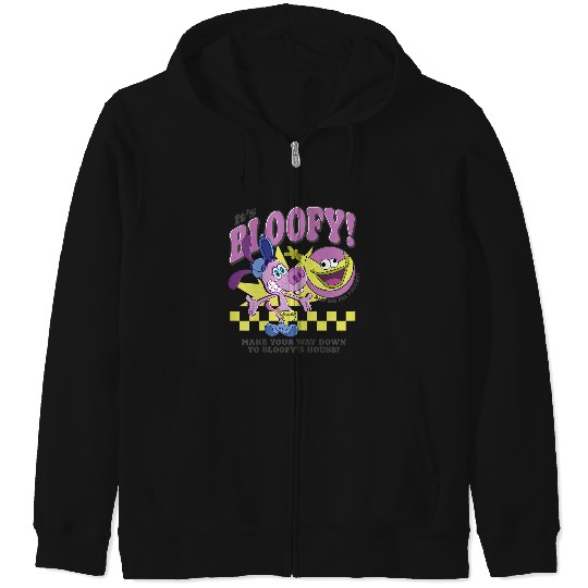 Disneyss Pixars Inside Out 2 It Bloofy And Pouchy Big Poster Zip Hoodies