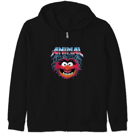 Disney - The Muppets Animal Rock Long Sleeve Zip Hoodies