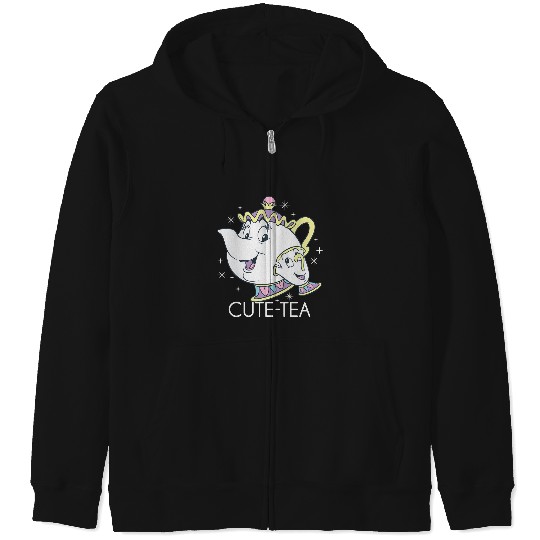 Disney Beauty And The Beast Mrs. Potts And Chip Mother'S Day Zip Hoodies