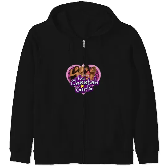 Disney Channel The Cheetah Girls Characters and Logo Zip Hoodies