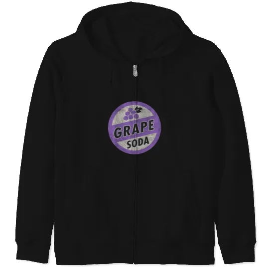 Disney Pixar Up Grape Soda Bottle Cap Pin Zip Hoodies