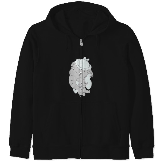Disney Classic Dumbo Mrs Jumbo Mothers Day Zip Hoodies