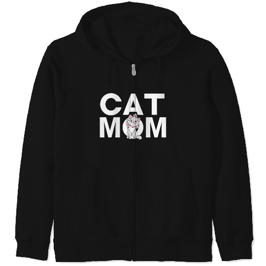 Womens Disney The Aristocats Marie Cat Mom V-Neck Zip Hoodies