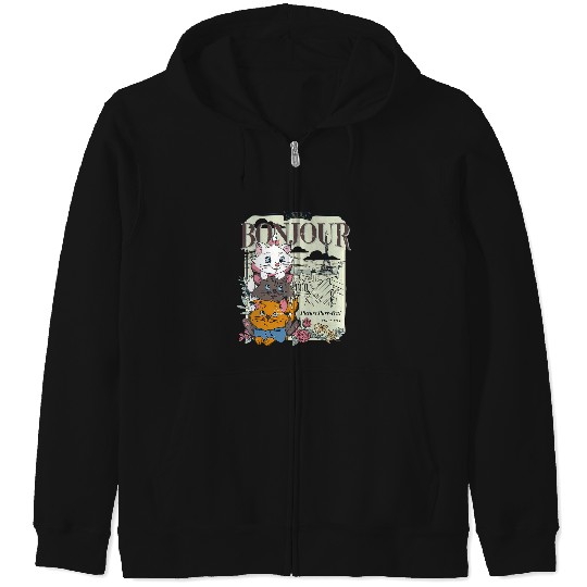 Disney The Aristocats Bonjour Zip Hoodies