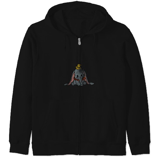Disney Classic Dumbo Baby Elephant Zip Hoodies