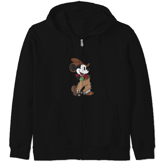 Disney Mickey Mouse Cowboy Outfit Zip Hoodies
