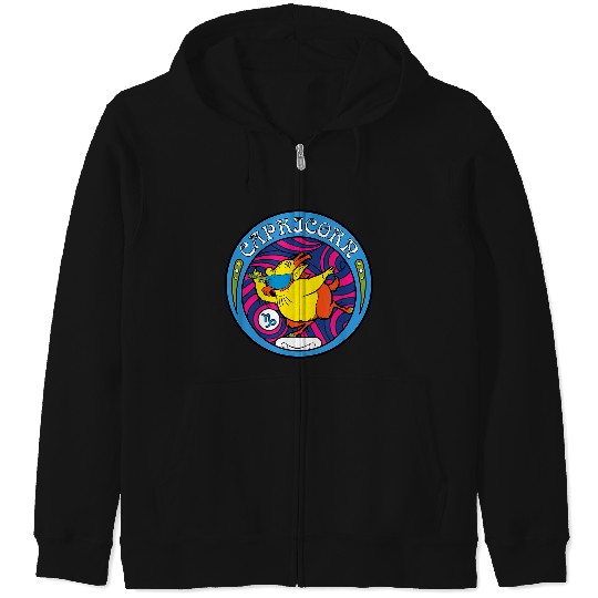 Disneyss Hercules Phil Zodiac Capricorn Zip Hoodies