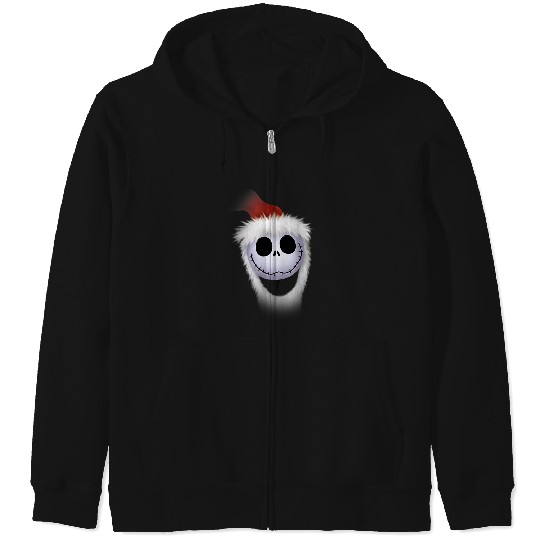 Disneyss Santa Jack Skellington Holiday Zip Hoodies