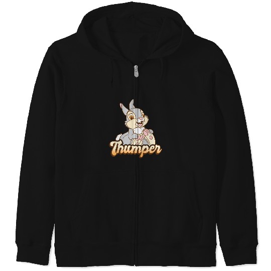 Disney Bambi Thumper Classic Portrait Zip Hoodies