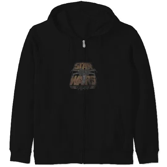 Star Wars XWing 1977  Retro C1 Disney Zip Hoodies