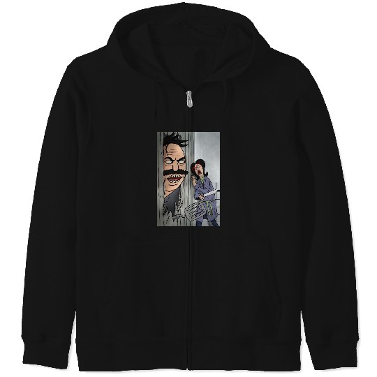 Bobs Burgers Heres Bobby The Shining Horror Pardoy TShirt Zip Hoodies