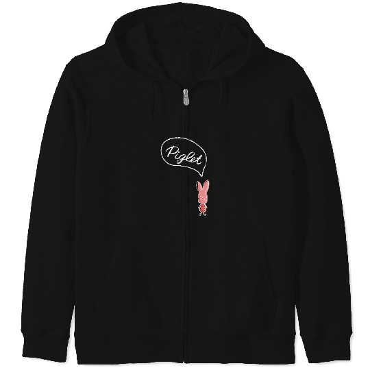 Disney Winnie the Pooh Small Piglet Zip Hoodies