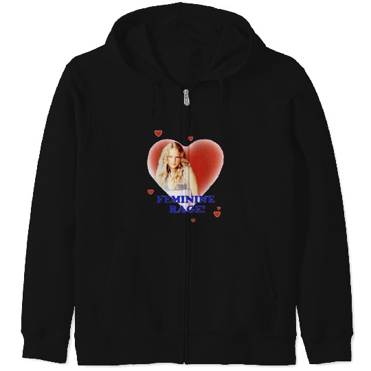 Discover Feminine rage Taylor Zip Hoodies