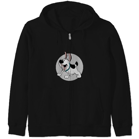 Disney Mulan Little Brother Cute Dog Zip Hoodies