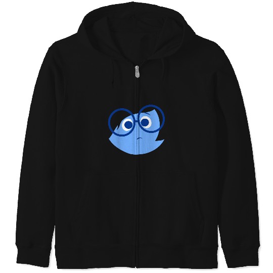 Disney Pixar Inside Out Sad Face Halloween Zip Hoodies