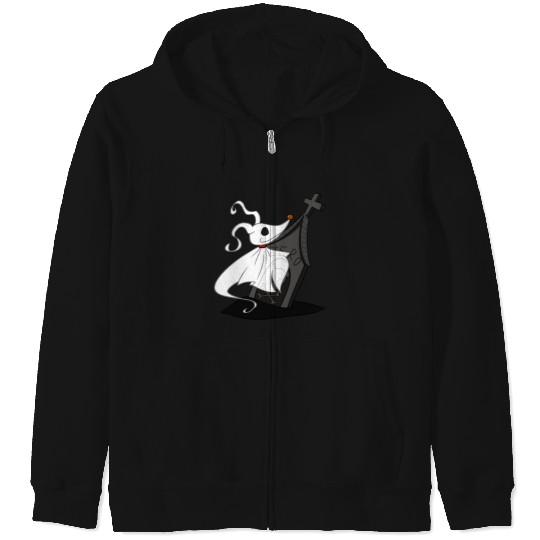 Skeleton's Best Friend  : The nightmare dog zero , Nightmare Zero Dog Shirt ,  Zero Nightmare Before Christmas Disney Halloween Zip Hoodies