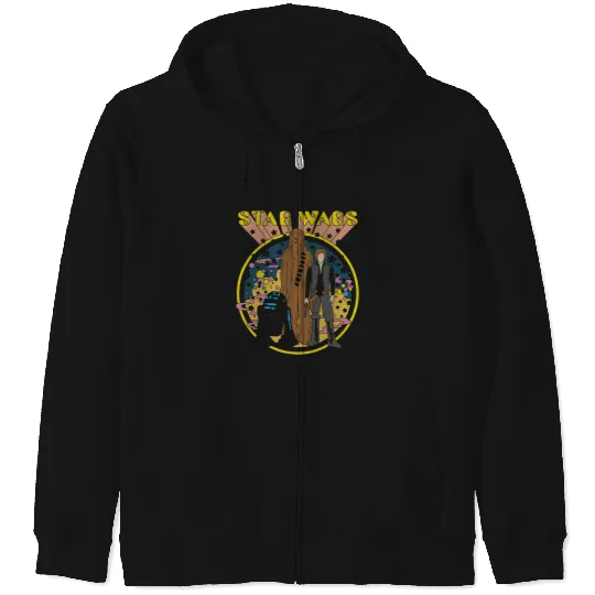 Star Wars Vintage Psych Rebels Disney Zip Hoodies