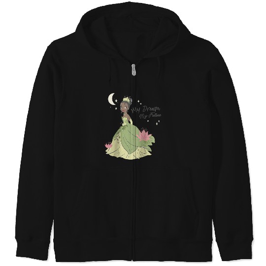 Disneyss The Princess And The Frog Tiana My Dream My Future Zip Hoodies