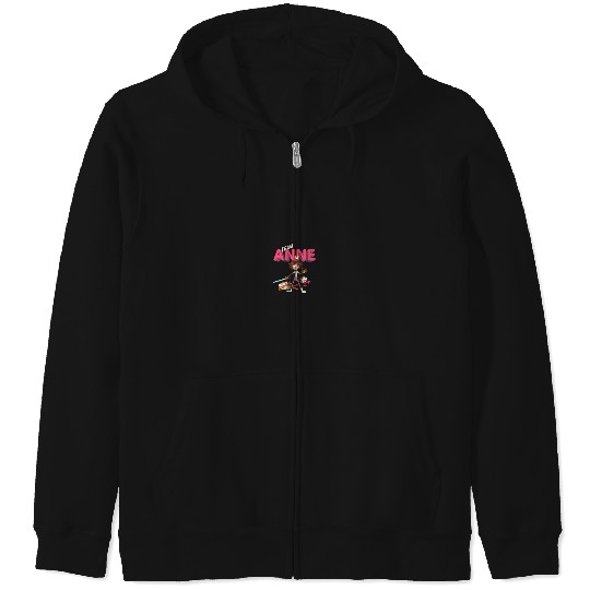 Disney Channel Amphibia Team Anne Long Sleeve Zip Hoodies