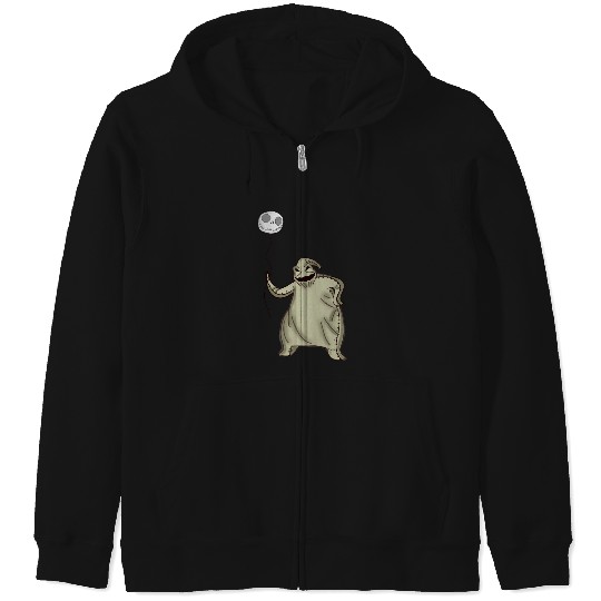 Balloon Jack and Oogie Boogie A-Line Dress: The nightmare dog zero , Nightmare Zero Dog Shirt ,  Zero Nightmare Before Christmas Disney Halloween Zip Hoodies