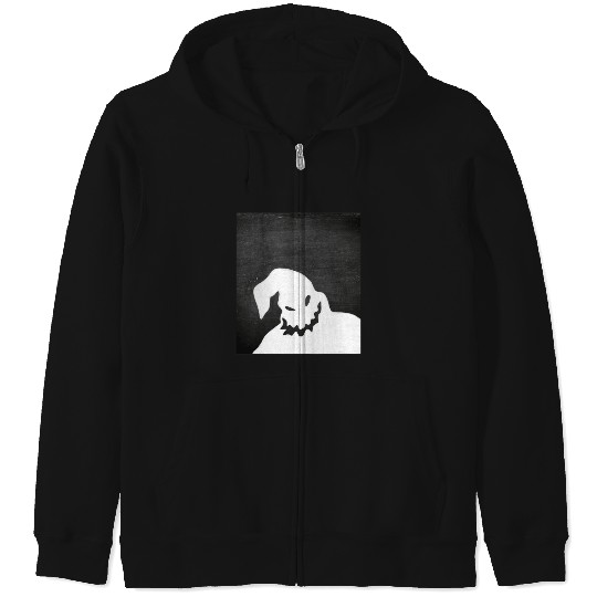 Chalkboard Oogie Boogie Sticker: The nightmare dog zero , Nightmare Zero Dog Shirt ,  Zero Nightmare Before Christmas Disney Halloween Zip Hoodies