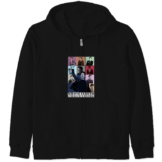 Discover Milo Manheim Cinematic Universe (Eras tour style) Active T-Shirt Zip Hoodies