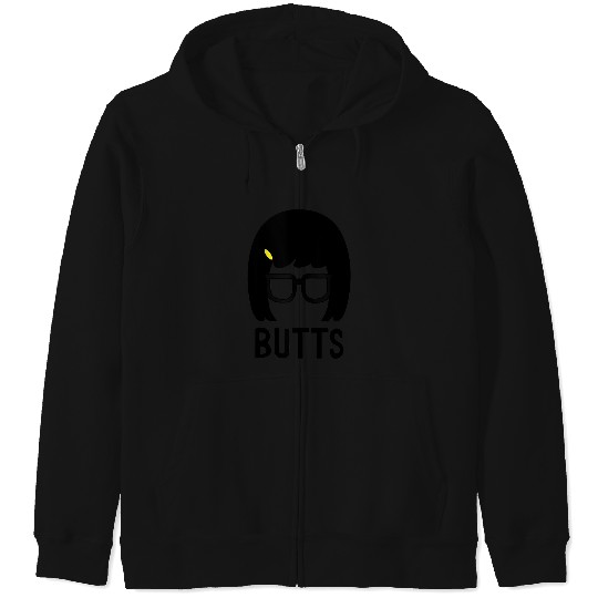 Bobs Burgers Tina Belcher Butts Zip Hoodies