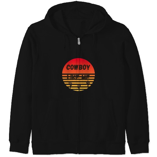 Discover Cowboy Like Me- Taylor - Sun Desert Zip Hoodies