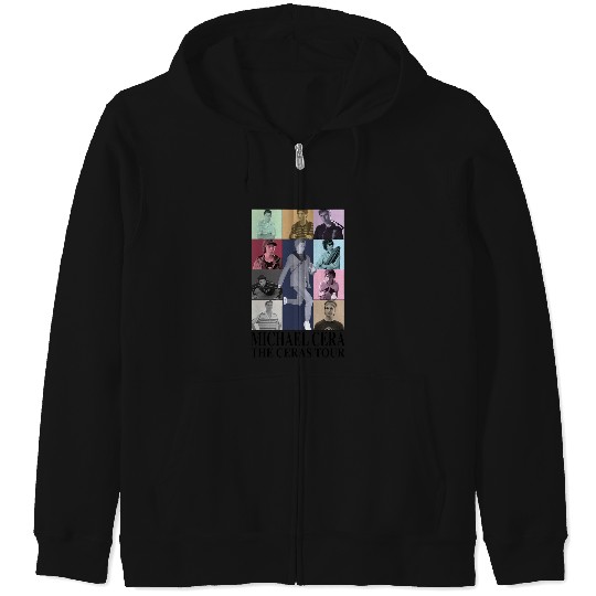 Michael Cera Eras Tour Zip Hoodies