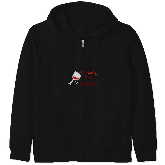 Discover Maroon by Taylor Classic Zip Hoodies