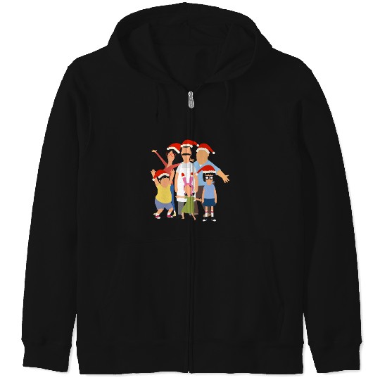 Merry Christmas from the belchers! 6  : Bobs Burgers Family Shirt, Bobs Burgers Vintage Zip Hoodies