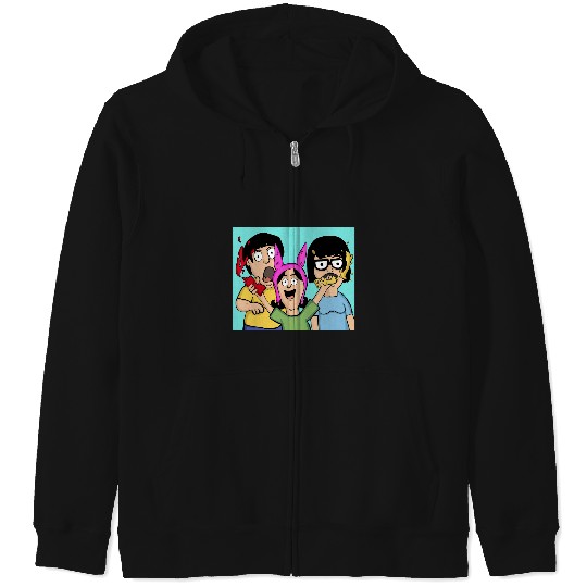 Food Fight  : Bobs Burgers Family Shirt, Bobs Burgers Vintage Zip Hoodies