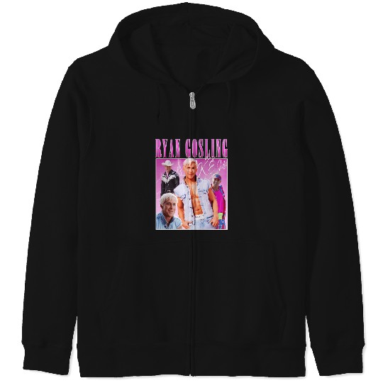 Ryan Gosling Barbie Movie Fan Collage Cursed  : Bobs Burgers Family Shirt, Bobs Burgers Vintage Zip Hoodies