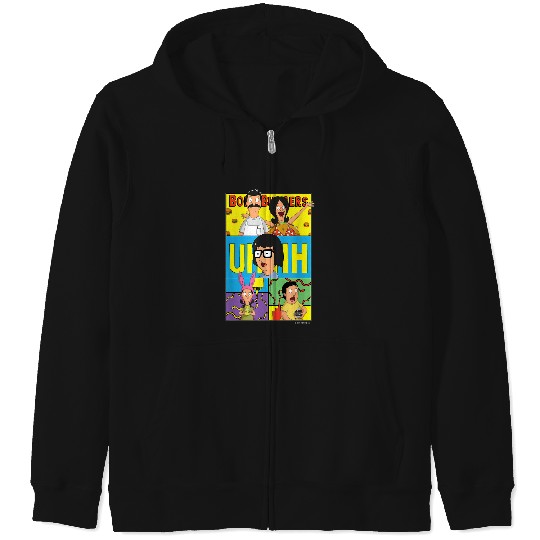 The Bobs Burgers Movie Bob Linda Tina Louise Gene Uhhh Zip Hoodies