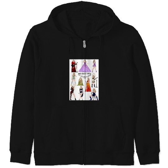 Discover the eras tour gelsenkirchen night 2 handdrawn poster Zip Hoodies