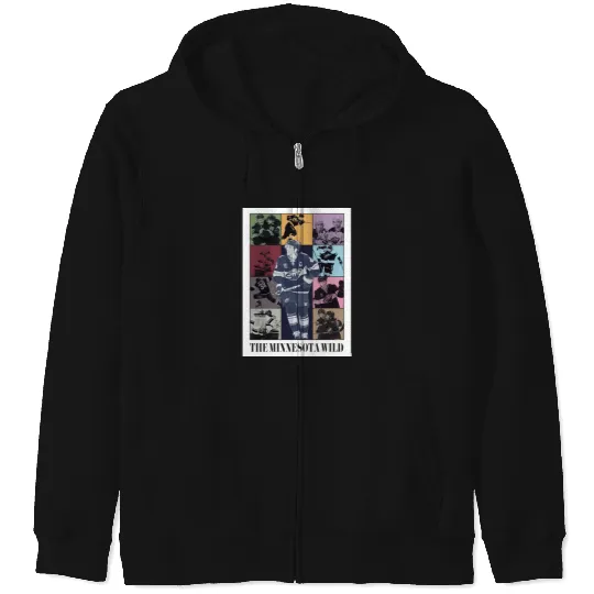 Minnesota Wild Eras Tour Poster Zip Hoodies