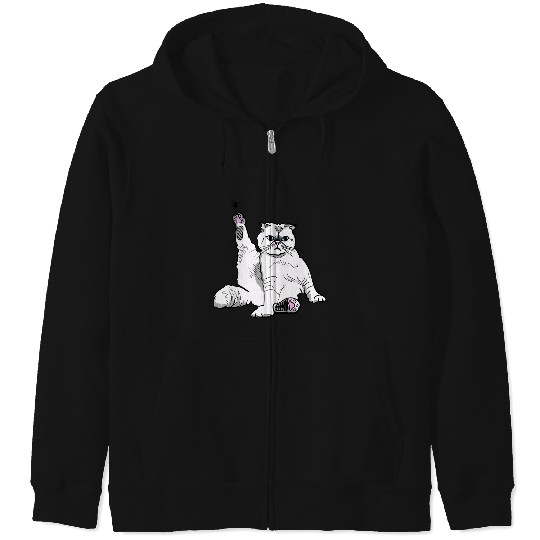 Discover Taylor olivia cat family Zip Hoodies