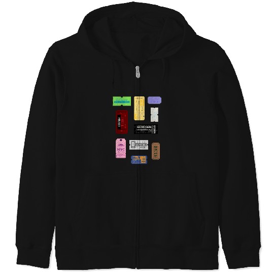 Discover Taylor Eras Vintage Tickets 1049 Zip Hoodies