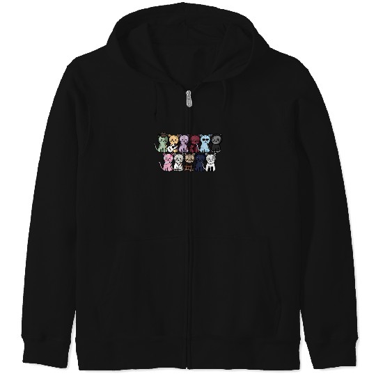 Discover Taylor Cat Eras Zip Hoodies