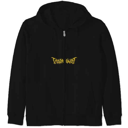 Discover Taylor Death Metal Logo Zip Hoodies