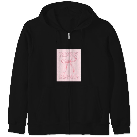 Discover Taylor Clara Bow Coquette Zip Hoodies
