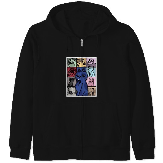 Cat Eras Tour Poster T-Shirt Zip Hoodies