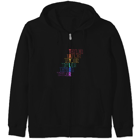 Discover Taylor Rainbow 2425 Zip Hoodies