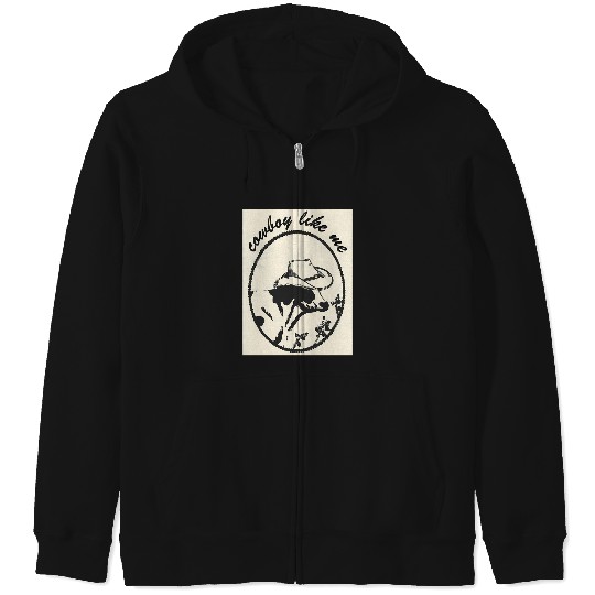 Discover Cowboy Like Me - Taylor 1464 Zip Hoodies