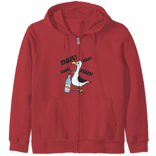 Nemo Seagull Mom Zip Hoodies, Disney Finding Nemo Zip Hoodies, Funny Nemo Zip Hoodies, Disney Mom Zip Hoodies