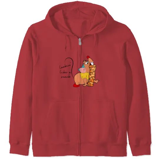 Lookin' Like A Snack Gus-Gus Zip Hoodies, Disney Cindrella Zip Hoodies, Disney Snacks