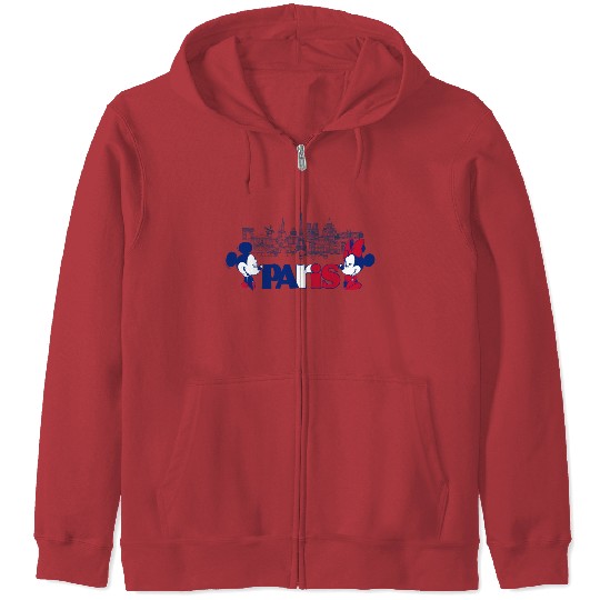 Retro Disneyland Paris Zip Hoodies, Disney Zip Hoodies