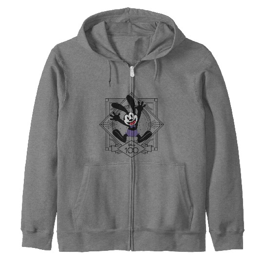 Oswald Disney 100th Anniversary Zip Hoodies, Disney 100 Years of Wonder Zip Hoodies