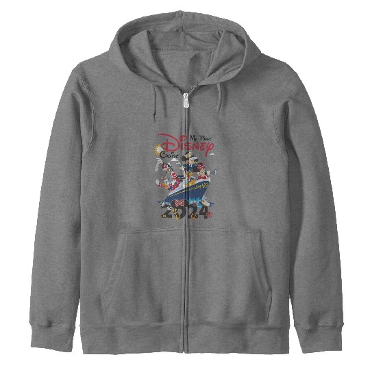 My First Disney Cruise 2024 Zip Hoodies, Captain Mickey Mouse And Friends Zip Hoodies